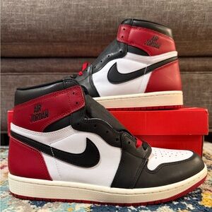 Size 10.5 - Air Jordan 1 Retro High OG “Black Toe Reimagined”